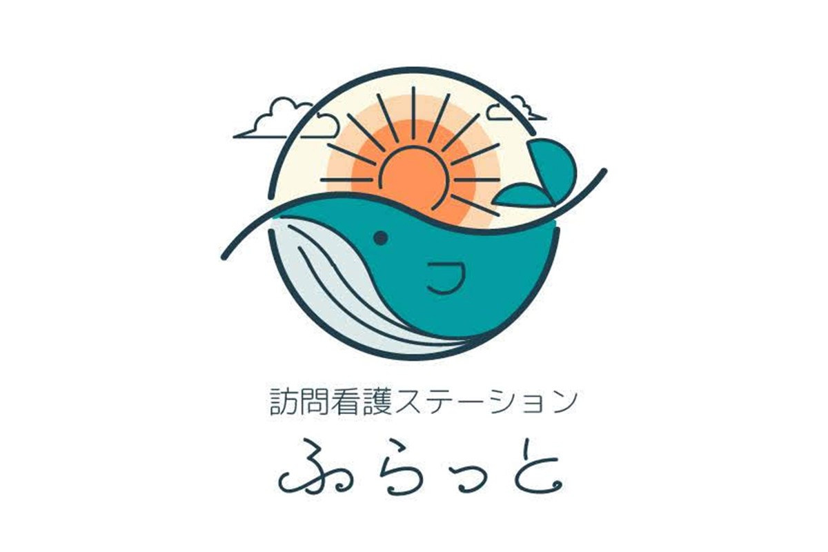 訪問看護ステーションふらっと ロゴ